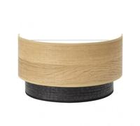 Aplique negro/madera clara modelo colet 1xe27 fabrilamp
