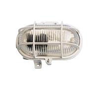 Aplique Oval 60w. Blanco