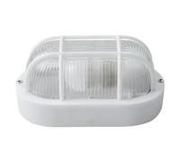 APLIQUE OVAL BLANCO IP54 E27 MAX40W