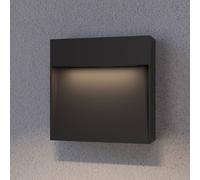 Aplique para exterior Lucande Noreia, 13 cm, antracita, IP65, G9