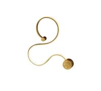 Aplique pared aluminio color dorado serie 50cm