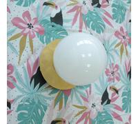 Aplique Plato Retro Laton Pequeño