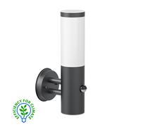 Aplique PORU para exterior antracita Detector de movimiento incl. lámpara E27
