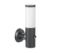 Aplique PORU para exterior IP44 detector de movimiento acero inoxidable