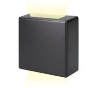 Aplique Quadrado LED - 3W - IP65 - 85Lm - 4000k Luz Dia