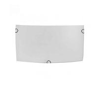 Aplique Rectangular Ayla 1xe27 Blanco 25x12,5x7 Cm