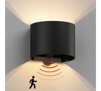 Aplique RUNEL para exterior IP65 luz ascendente/descendente detector de