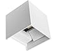Aplique sever ip54 2x3w led 560lm 4000k l.10xan.10xal.10cm blanco