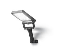 Aplique Solar Led Garza 4000k Para Exterior Con Sensor De Movimiento Y 3 Modos De Iluminación, Cobertura De 25m², Resistencia Ip54 Y Carga Solar Eficiente