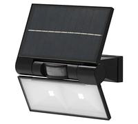 Aplique solar para exterior Endura Flood (2,9 W, L x An x Al: 16 x 11 x 17,2 cm, Gris, IP44, 380 lm, Color de luz: Blanco cálido)