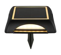 Globo Aplique solar para exterior Pared & suelo (1,2 W, L x An x Al: 14 x 14 x 3,6 cm, IP65, 200 lm, Forma: Cuadrado)