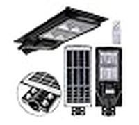 Aplique solar solar street light con sensor ip65 1x200w led 1300lm 640