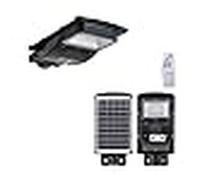 Aplique solar solar street light con sensor ip65 1x50w led 450lm 6400k
