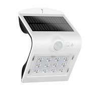 Aplique solar solaris ip65 1,5w 220lm led 3000k+led trasero 3000k l.9,