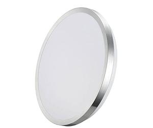 APLIQUE SUPER LED DE SUPERFICIE 12W 1160lm 4000K Ø26x5,8cm MARCO CROMADO EDM
