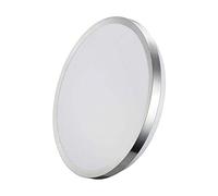 APLIQUE SUPER LED DE SUPERFICIE 24W 2490lm 6500K Ø38x6,2cm MARCO CROMADO EDM