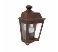 Faro Barcelona 71424 - ARGOT Lámpara 1/2 aplique marrón óxido