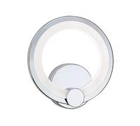 Aplique Sydney 10w 4000k Cromo 19,5x19x5cm 1300lm marca FABRILAMP