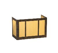 Aplique Tokio oro viejo pergamino