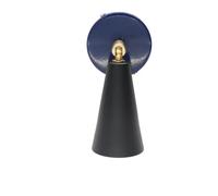 Aplique vintage pequeño de colores POP Azul Negro