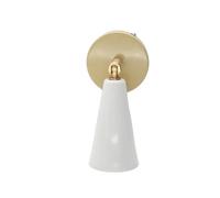 Aplique vintage pequeño de colores POP Beige Blanco