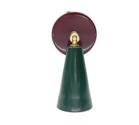 Aplique vintage pequeño de colores POP Granate Verde Botella
