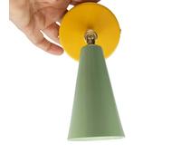 Aplique vintage pequeño de colores POP Mostaza Verde Oliva