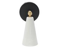 Aplique vintage pequeño de colores POP Negro Blanco