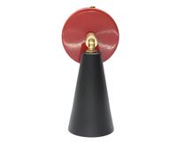 Aplique vintage pequeño de colores POP Rojo Negro