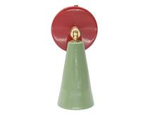 Aplique vintage pequeño de colores POP Rojo Verde Oliva