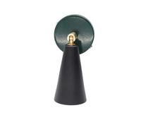 Aplique vintage pequeño de colores POP Verde Botella Negro