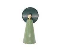 Aplique vintage pequeño de colores POP Verde Botella Verde Oliva