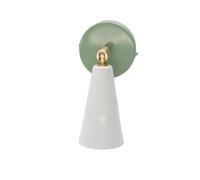 Aplique vintage pequeño de colores POP Verde Oliva Blanco