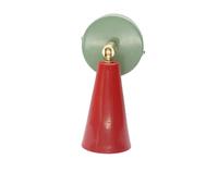 Aplique vintage pequeño de colores POP Verde Oliva Rojo