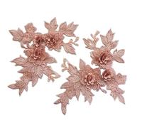 Apliques bordados en 3D para vestidos de novia (color 12)