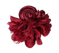 Apliques de flores de encaje hechos a mano con flores de seda para vestidos étnicos, ramilletes de materiales, parches de costura, apliques de ramillete