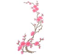 Apliques De Flores Ropa De Ciruela Para Planchar Aplique De Cuello De Flores Flor De Hierro En Apliques Bordados Flor Pegatinas Cordón Seno De Ciruela