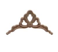 Apliques de madera con figuras ornamentales de hojas largas y grandes, rosas, esquinas de puertas y armarios, A63, 4, 8 piezas