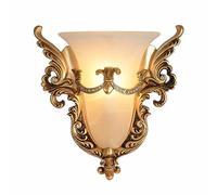 Apliques de Pared, Apliques de Pared Retro, Accesorios de Iluminación, Lámpara de Pared de Resina para Interiores de Villa, Decoración de Arte Rústico, Lámpara de Noche, Lámpara de Pared de Lujo, Lámp