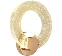 Apliques de pared de cristal de lujo ligeros|Lámpara de pared trasera de sala de estar simple|Accesorio de iluminación de noche para dormitorio de pasillo|Apliques de pared posmodernos|Apliques de par