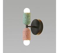 Apliques de pared modernos de mármol, accesorio de iluminación interior para dormitorio, baño, sala de estar, diseño vintage industrial, lámpara montada en la pared, estilo barra lineal