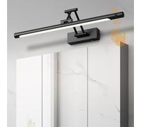 Apliques de pared modernos, LED sobre espejo de tocador Lámparas de pared con sensor Aplique de pared Iluminación de pared interior 3000K/4000K/6000K Decoración de cabecera Luz de pared Luz de