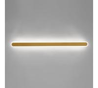 Apliques de Pared para Dormitorio, lámpara de Pared Lineal Larga para Exteriores, Aplique de Pared de Metal Negro con Pantalla acrílica, lámparas de Ambiente de Tira de pórtico, Aplique de Pared