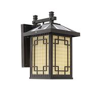 Apliques Solares de Pared para Exteriores, Iluminación de Pared Exterior, Apliques Solares Led de 3 W para Exteriores, Resistentes Alua Ip65, Lámpara de Pared para Exteriores.