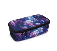 Aplkyhs Estuche para lápices con cremallera, bolsa para lápices, estuche de papelería, estuche para lápices, estuche con cierre de cremallera, medusa, Mochila para niños