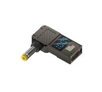 APLudoo Conector adaptador USB C a corriente directa de 100 W hembra a macho para laptop, viajeros de negocios, estudiantes, panel solar