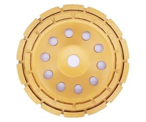 APlus Muela a Taza Diamante 180 x 22,2 mm/Disco Diamante/para Hormigón, Piedra Natural, Ladrillo