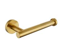 APLusee SUS304 - Soporte para Papel higiénico de Acero Inoxidable Cepillado, Redondo TP para baño, Moderno Almacenamiento de Rollos de Papel higiénico