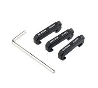 APLUSGEAR 3pcs/Set Metal Wire Guides For Picatinny Rail Flashlight Mouse Tail Switch Wire Clip Slot