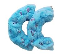 APLVFFZH 1 Par de Fundas para Patines de Hielo Cubiertas de de Patines de Hockey y Figura Protectores con Felpa Suave y Resistente Adecuado, Azul